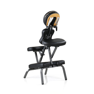 Chaise de massage Dongpin DP-H2-001 pliable avec support pour le cou, noire - Product Image 1