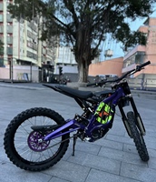 Motocyclettes tout-terrain SUR-RON Storm Bee 60V 88,5 kg légères homologuées pour la route