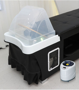 เก้าอี้สระผมแบบโมเดิร์นสีเทา WDY สำหรับร้านเสริมสวย เก้าอี้นวดสปาพร้อมอ่างล้างผม - Product Image 5