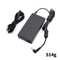 Chargeur pour ordinateur portable 120W compatible avec Hasee & MSI, adaptateur secteur 19.5V 6.15A (connecteur 5.5 X 2.5mm)