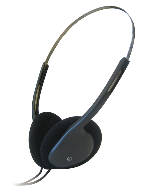 Wholesale Black Dynamic Retro Wired Headphones 3.5mm Stereo Jack Lightweight Clear Sound 1 Year for Music Travel Airline
