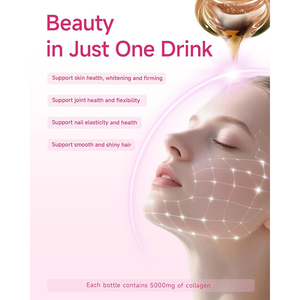 Bebida de colágeno de pescado fresco con sabor a granada, ingredientes naturales de belleza OEM/ODM que favorecen el blanqueamiento y reafirmación de la piel. - Product Image 6