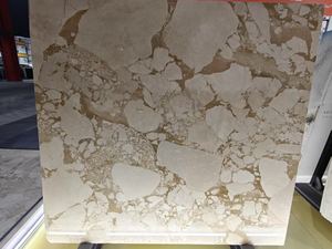 Mármol Natural Bagley Gold Define, Estética de Espacio de Alta Gama, Base Blanca Cremosa con Vetas Doradas, Universal para Interiores y Exteriores - Product Image 2