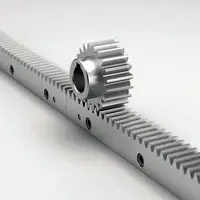 Helical Tooth Rack and Pinion Gear for Linear Motion CNC Machine