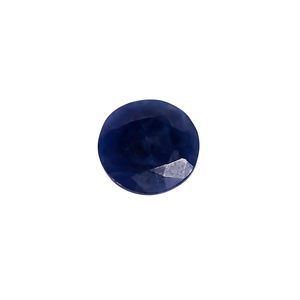 Saphir bleu naturel 10x10x4 mm, taille brillant rond, traité thermiquement, sans sertissage, pour la fabrication de bijoux - Product Image 3