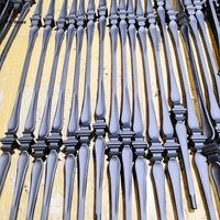 Vente en gros JYD 1/2 "Double cuillère creuse balustres en fer broches d'escalier en métal Canada