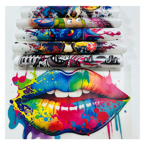 Pegatinas bonitas de oso Pegatinas de dibujos animados Dtf diseños de vinilo de transferencia de calor personalizados para camisetas - Product Image 5