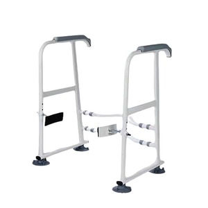 Barre d'appui pour toilettes à ventouse antidérapante pour personnes âgées, support de sécurité pour salle de bain avec grande base et conception stable - Product Image 5