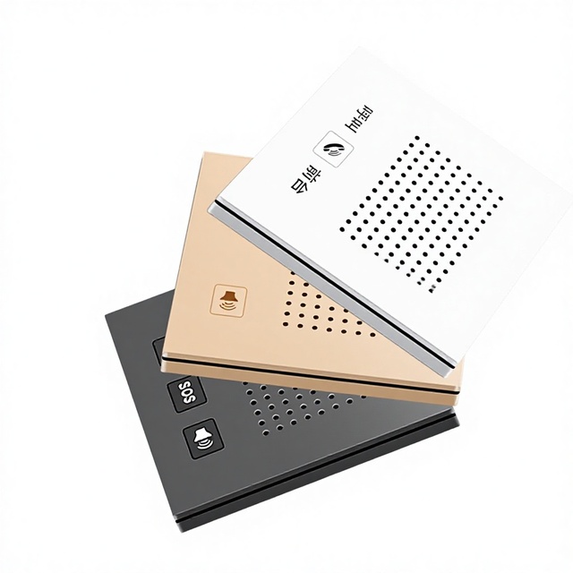 86 Type Hotel Wall-Mounted Telephone Emergency Call Hands-Free Panel Hospital School SOS Alarm