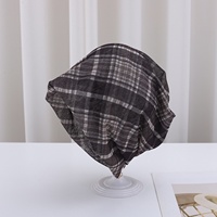 Bonnet tendance et élégant à pois, style vintage millennial, amincissant le visage, respirant et fin, pour femme, collection printemps-été