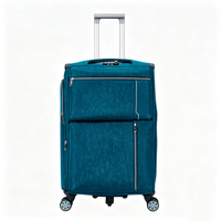 Valise professionnelle en tissu Oxford 1680D |   Bagages souples à roulettes résistants aux rayures et imperméables