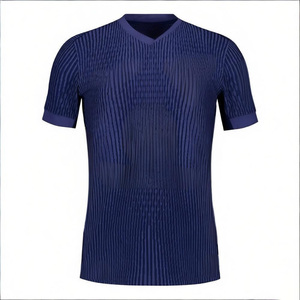 Camiseta <span class=keywords><strong>de</strong></span> Fútbol <span class=keywords><strong>de</strong></span> Manga Corta para Hombre, Talla Grande, con Estampado Inspirado en <span class=keywords><strong>Madrid</strong></span> 2025/26, Transpirable, <span class=keywords><strong>de</strong></span> Secado Rápido, para Entrenamiento <span class=keywords><strong>de</strong></span> Verano - Product Image 3