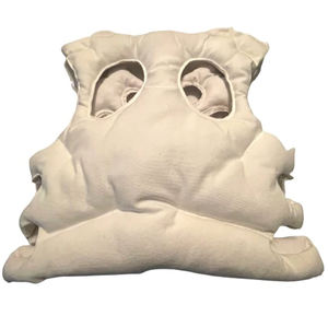 ديزنيو للرجال الشتاء معطف بلا أكمام أسفل سترة شخصية تصميم الجمجمة لون فارغ صدرية قماش منفوخة سترة - Product Image 4