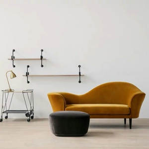 Canapé <span class=keywords><strong>Chesterfield</strong></span> capitonné en velours bleu classique pour hôtel et salon, <span class=keywords><strong>2</strong></span> ou 3 places, avec pieds dorés - Product Image 6