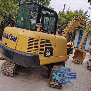 コマツPC56-7Excavator日本マイニングコンパクト中古完全機能強力安定性優れた信頼性 - Product Image 1