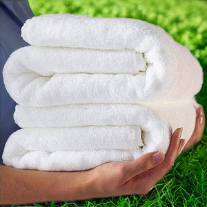 Jacquard Thêu Logo Khách Sạn Sang Trọng Khăn Set 100% Bông Mềm Khăn Tắm Nhanh Chóng Khô Tay Khăn Đồng Bằng Phong Cách - Product Image 3