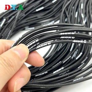 Напечатанный на заказ логотип <span class=keywords><strong>3</strong></span> мм 5 мм полиэстер круглый эластичный шнур для одежды сумки Подарочная упаковка Украшения - Product Image 6