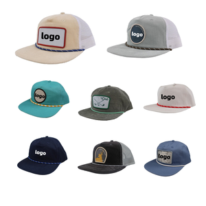 Custom Rope Hat Performance <b>Mens</b> <b>Flat</b> Brim Corduroy Snapback Hat Unstructured Baseball Sports <b>Cap</b> Gorras Camping <b>Caps</b> for <b>Men</b> - Product Image 2