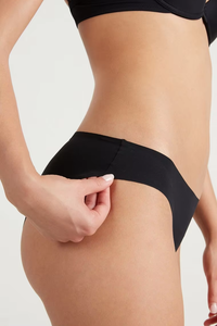 Slip Brasiliana da Donna a <span class=keywords><strong>Vita</strong></span> <span class=keywords><strong>Bassa</strong></span> Morbidi Senza Cuciture Mezza Confezione Sexy da Tutti i Giorni Bikini Briefs con Logo in <span class=keywords><strong>Vita</strong></span> Intimo Mutandine - Product Image 3