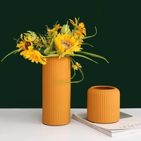 Vase en porcelaine moderne nordique, vases colorés créatifs pour fleurs, décoration de la maison, table, salon, vase en céramique