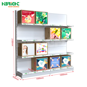 Kệ siêu thị chất lượng cao Cửa hàng bán lẻ siêu thị Kệ tường kệ siêu thị cho nhà máy - Product Image 4