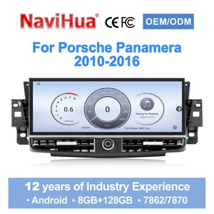 NaviHua New 12.3 Inch Android Car Radio GPS Navigation Multimedia Carplay Auto Stereo DSP <b>Player</b> for Porsche Panamera 2010 2016 - Product Image 1