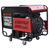 Générateur à essence 15 kW monophasé/triphasé à puissance égale |   Réservoir de 35 L, 100 % cuivre, AVR, démarrage électrique |   pour la construction et la sauvegarde