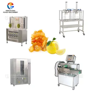 Dried Fruit snack dryer high efficient JackFruit double head peeling peeler Nangka chopping dicer machine for food industry