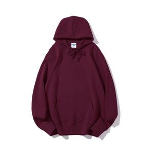 Sweat-shirt à capuche bleu marine pour homme, coupe classique, en coton French Terry, pull décontracté avec poche avant, idéal pour l'automne - Product Image 4