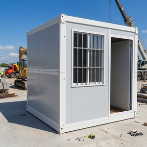 Maisons modulaires préfabriquées pliables personnalisées pour les chantiers <span class=keywords><strong>de</strong></span> construction et les bureaux - Product Image 1