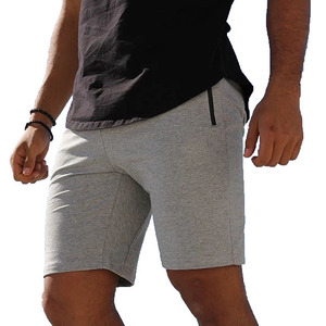 Pantaloncini Sportivi in Maglia per Uomo, Pantaloni <span class=keywords><strong>Corti</strong></span> Casual Personalizzati in Pile, Pantaloncini da Allenamento per Uomo - Product Image 3