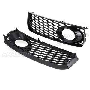 2x Cubiertas de Rejilla Hexagonal Negra para Faros Antiniebla Delanteros de Coche para Audi A5 S-Line / S5 B8 RS5 2008 2009 2010 2011 2012 - Product Image 4