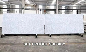 Surface agglomérée artificielle de quartz calkat de dalle de pierre de quartz - Product Image 3