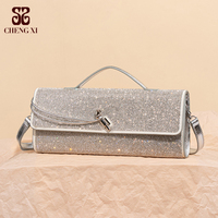 Nouveau Sac de Soirée Polyvalent 2026 Haut de Gamme Scintillant avec Diamants – Sac à Main Élégant pour Femmes, Porté Épaule ou Croisé