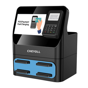 ตู้เช่าแบตเตอรี่สำรองแบบพกพา Chello รุ่น Shared Power Bank แบบ 4 ช่อง พร้อมระบบ POS - Product Image 5