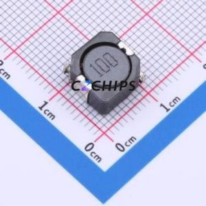 Inducteur de puissance XRRH105R-100M SMD, 10,1x10,1 mm (Inductance : 10 µH) (Précision : 20 % Courant nominal : 4,45 A) - Product Image 1