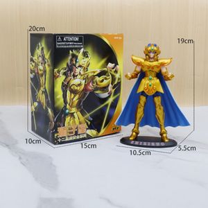 Figurines en gros, jouets modèles, Chevaliers du Zodiaque, Saint Seiya en or, figurines d'action pour collection, cadeau - Product Image 5