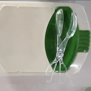 plastic salad food tongs kitchen utensil