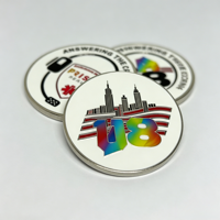 Pièce de défi de jeu personnalisée, design de monnaie in-game, pièce souvenir en zinc plaqué argent avec finition UV pour événements Esports et Nouvel An Chinois