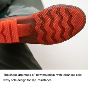 Vente directe usine : Waders de pêche imperméables à hauteur de taille, avec bottes intégrées, pour l'Europe - Product Image 4