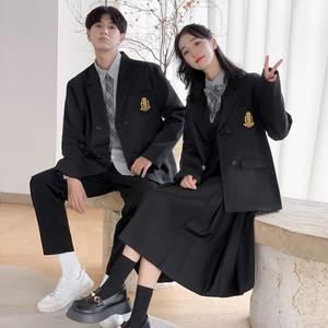 Uniforme scolaire pour lycéens, style britannique/style preppy, ensemble de costume avec logo personnalisé - Product Image 4