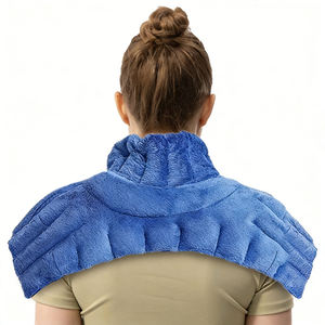 Coussin chauffant micro-ondable pour thérapie du cou et des épaules, enveloppe chauffante pour le cou avec chaleur humide, coussin chauffant micro-ondable - Product Image 1