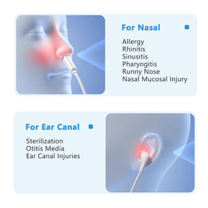 Irigator hidung Laser dingin 650nm, perangkat terapi inframerah pereda 200:00 & farnet untuk perawatan Rhinitis dan pereda hidung - Product Image 4