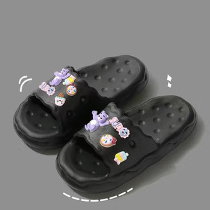 Sandalias de PVC con <span class=keywords><strong>suela</strong></span> gruesa antideslizantes para <span class=keywords><strong>mujer</strong></span>, estilo casual, para baño y playa, venta al por mayor de fábrica, colección primavera 2026 - Product Image 3