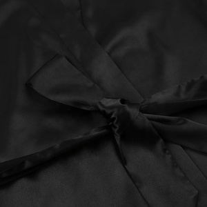 Women's Wedding Satin Blank Solid Color <strong>Robes</strong> <strong>Ladies</strong> Bridesmaid Silk <strong>Kimono</strong> <strong>Robe</strong> - Product Image 6
