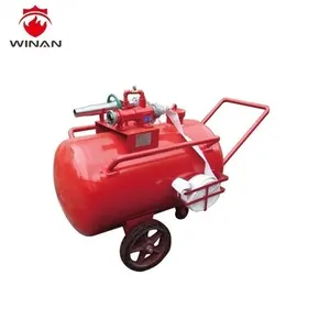 High quality fire fighting 100-1000 L foam tank trailer push fire mobile cart