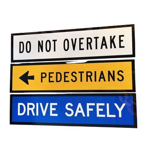 Австралийские дорожные знаки регулирования движения 600x600, класс 1, светоотражающие, из гофрированного ПВХ, предупреждающие знаки <span class=keywords><strong>FLAGMAN</strong></span>, флуоресцентный оранжевый, для дорожных работ - Product Image 2