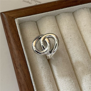 Ada Jewelry - Bagues en argent 925 pour <span class=keywords><strong>femme</strong></span> - Bague éternité coréenne en argent sterling pour <span class=keywords><strong>femme</strong></span> - Product Image 1