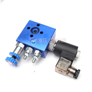 Válvula de cartucho hidráulica EF-02 de tres vías 1/2 pulgada con control manual de alivio y aceleración LSV08-20 - Product Image 1