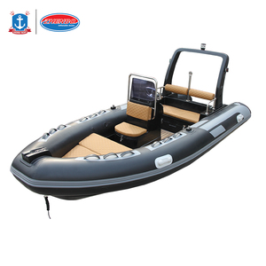 Bateau pneumatique à coque rigide en PVC/HYPALON <span class=keywords><strong>de</strong></span> 16 pieds avec remorque nervure 480 dériveur - Product Image 4